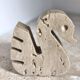 Travertine Swan