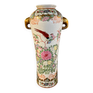Grand vase  en porcelaine