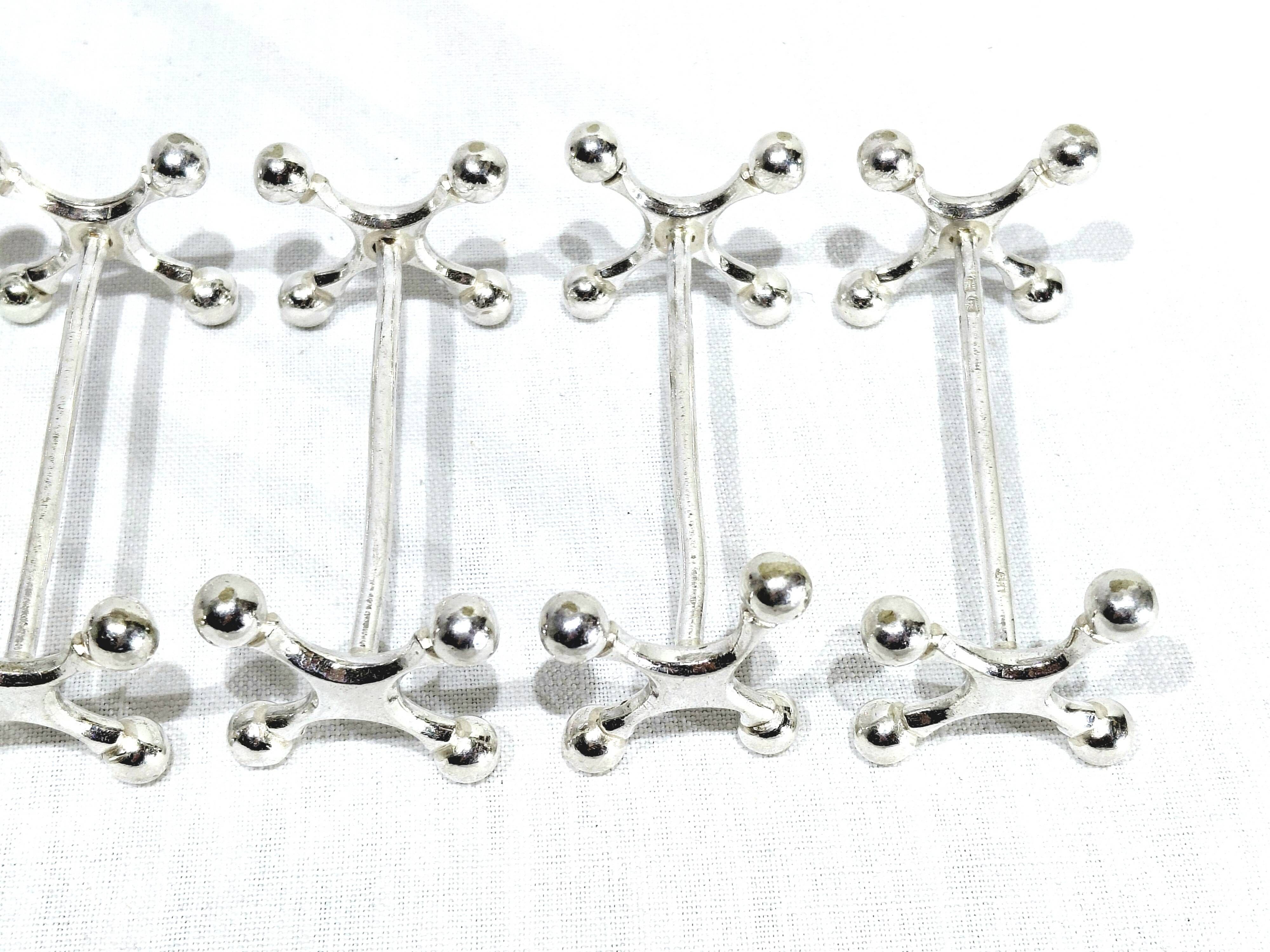 SFAM - Set of 9 Silver-Plated Knife Holders