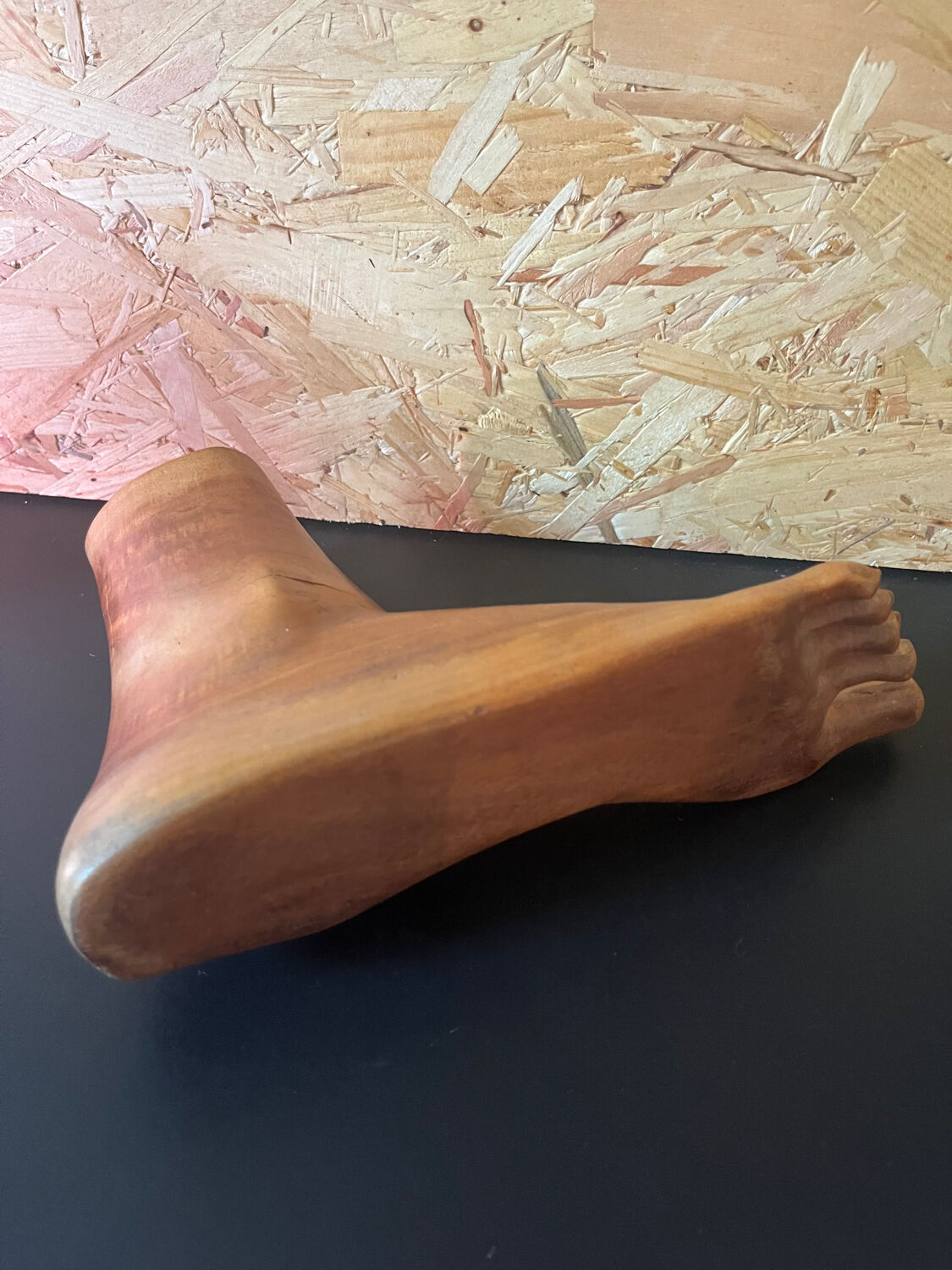 Wooden foot