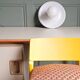 Applique italienne "light ball" esprit Achille Castiglioni, vers 1970