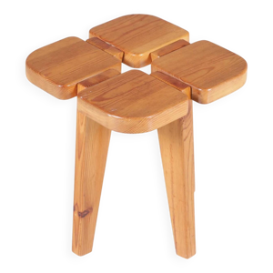 tabouret en pin des années