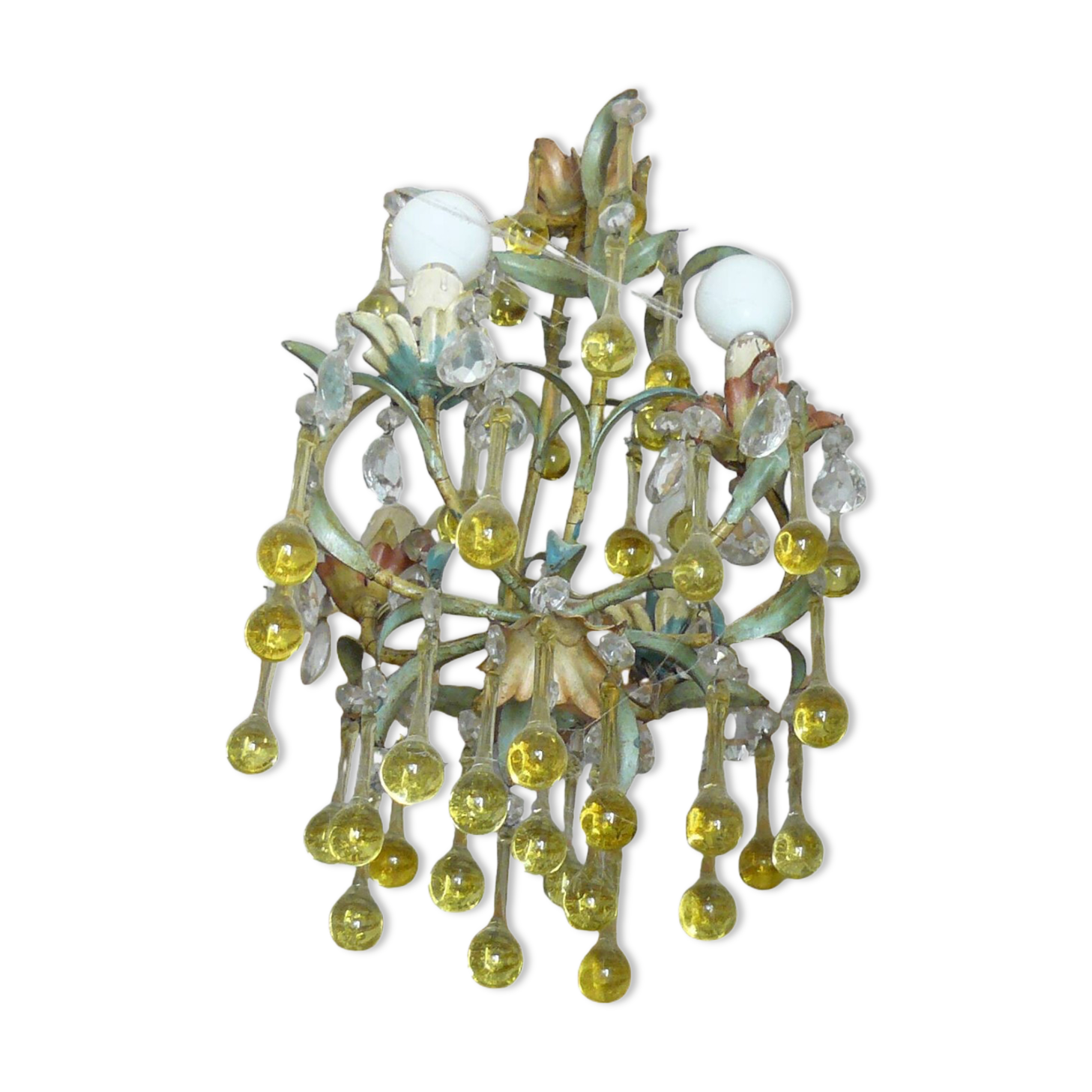 Small Murano drops chandelier