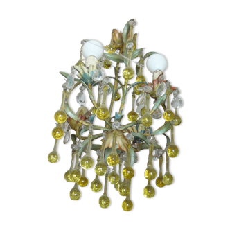 Small Murano drops chandelier