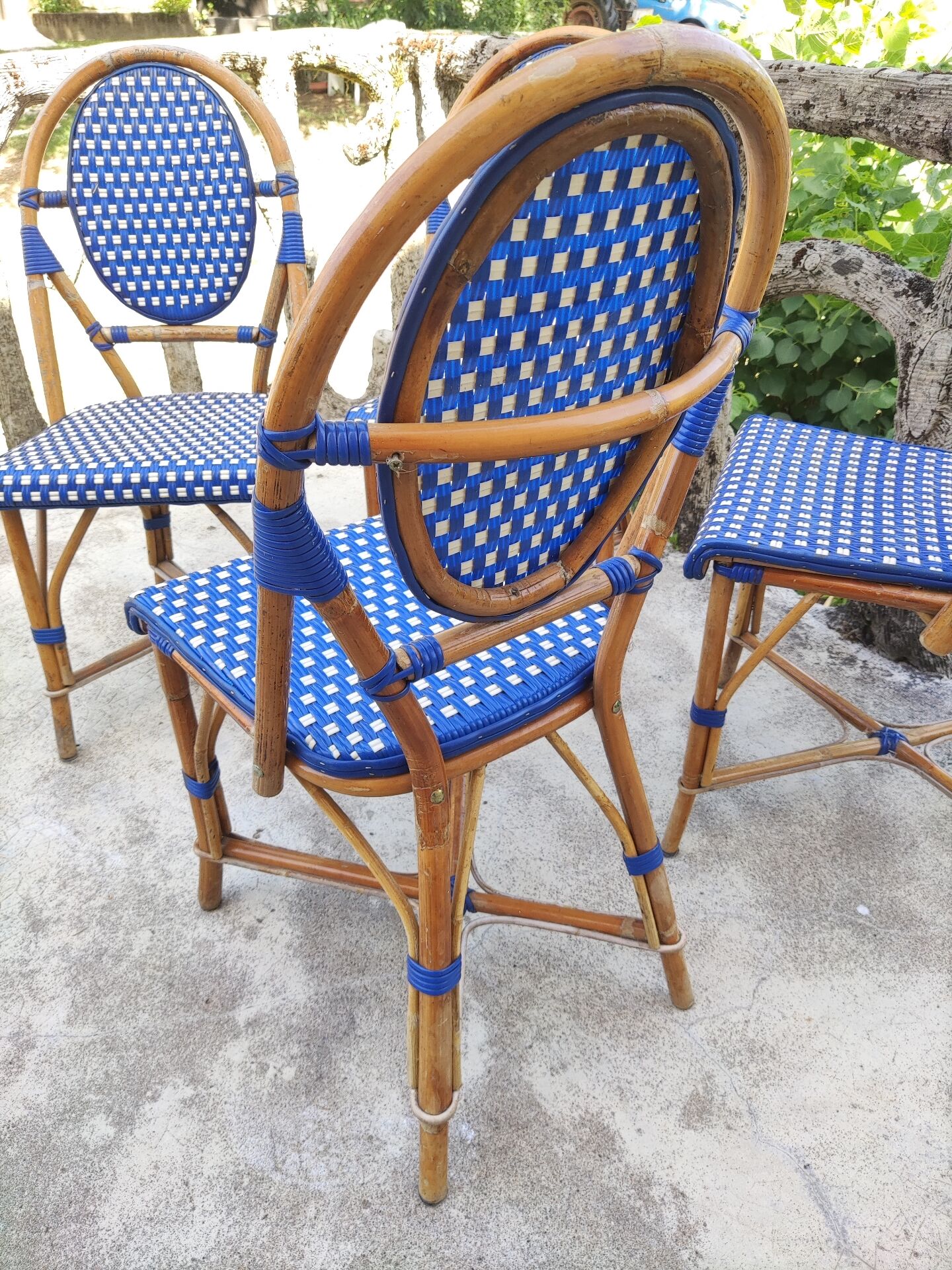 4 chaises bistrot Parisien