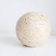 Vintage travertine decorative sphere, 1980s, Italy.