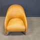 Antonio Citterio braided leather armchair, 1980s