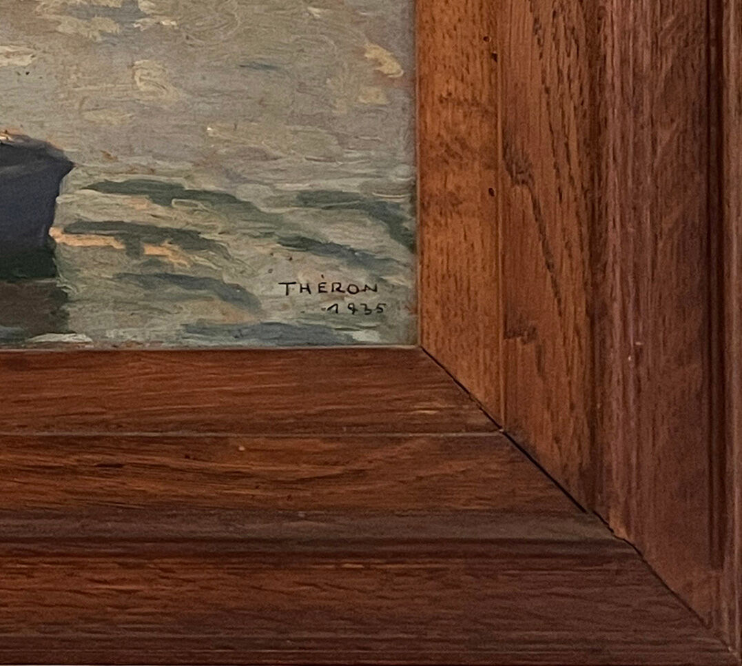 Painting by Pierre Theron