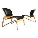 Nadin lounge chairs by hans peter weidmann for artek, 1990s