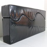 Superonda  Black Sofa by Archizoom Associati for Poltronova, 1960 Italy