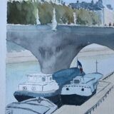 The banks of the Seine