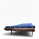 Vintage "Cleopatra" bench by Dick Cordemeijer for Aupin
