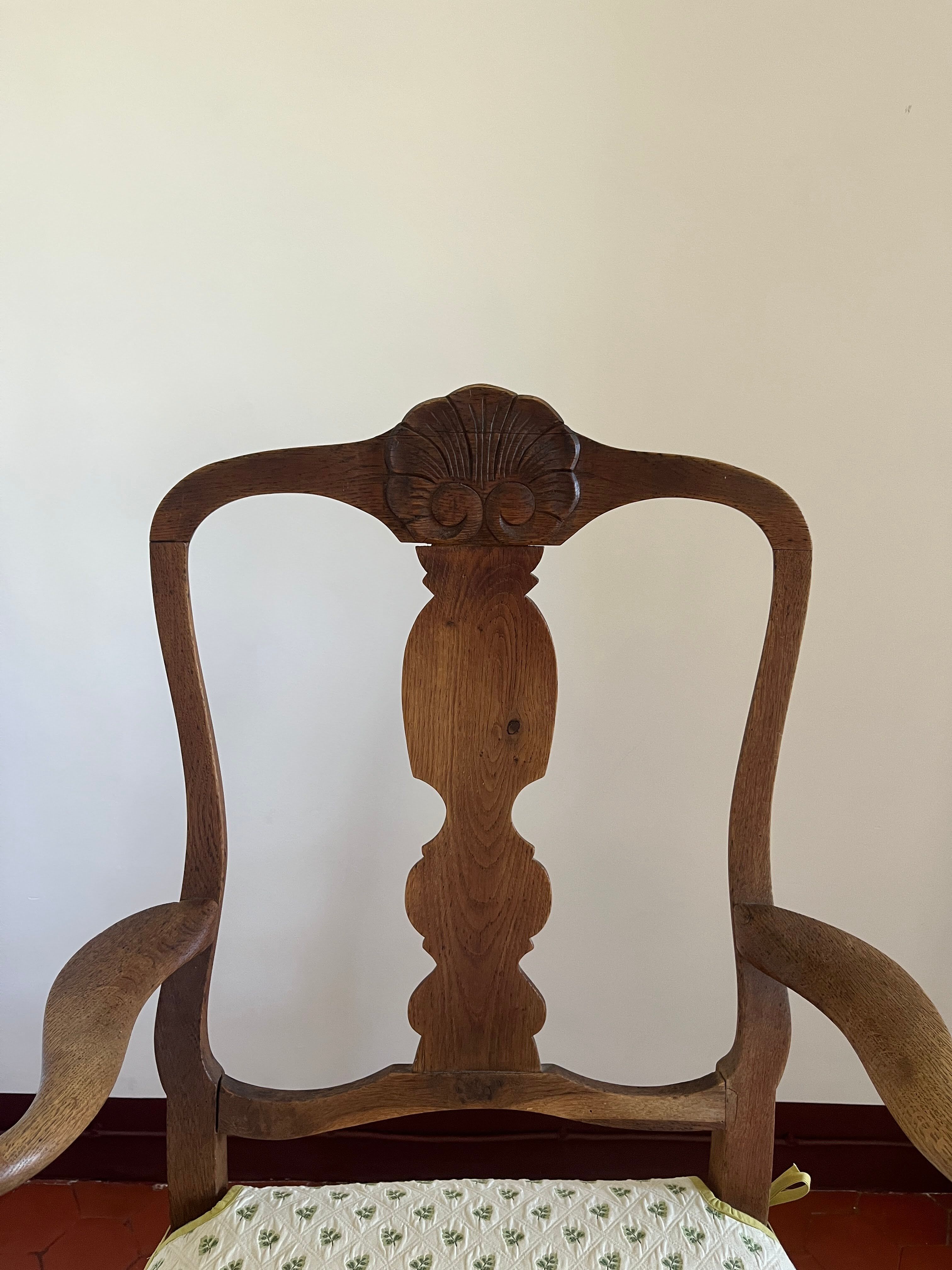 Paire de fauteuils style anglais Chippendale