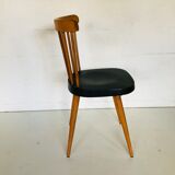 Suite of 4 chairs bistro Baumann, 50s