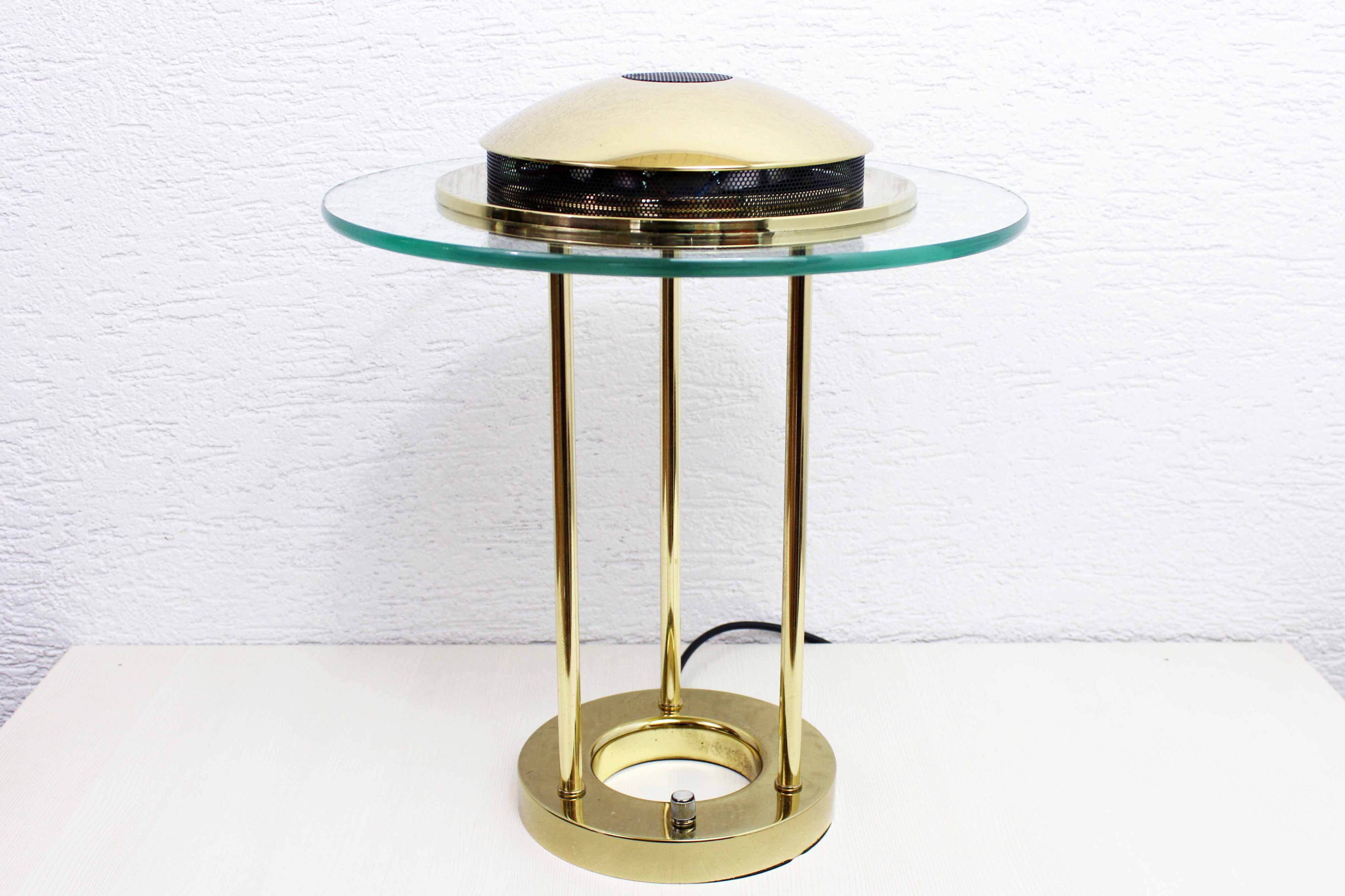 "Saturn" desk lamp by Robert Sonneman for Kovacs