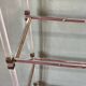 70s shelf in plexiglas and smoked glass