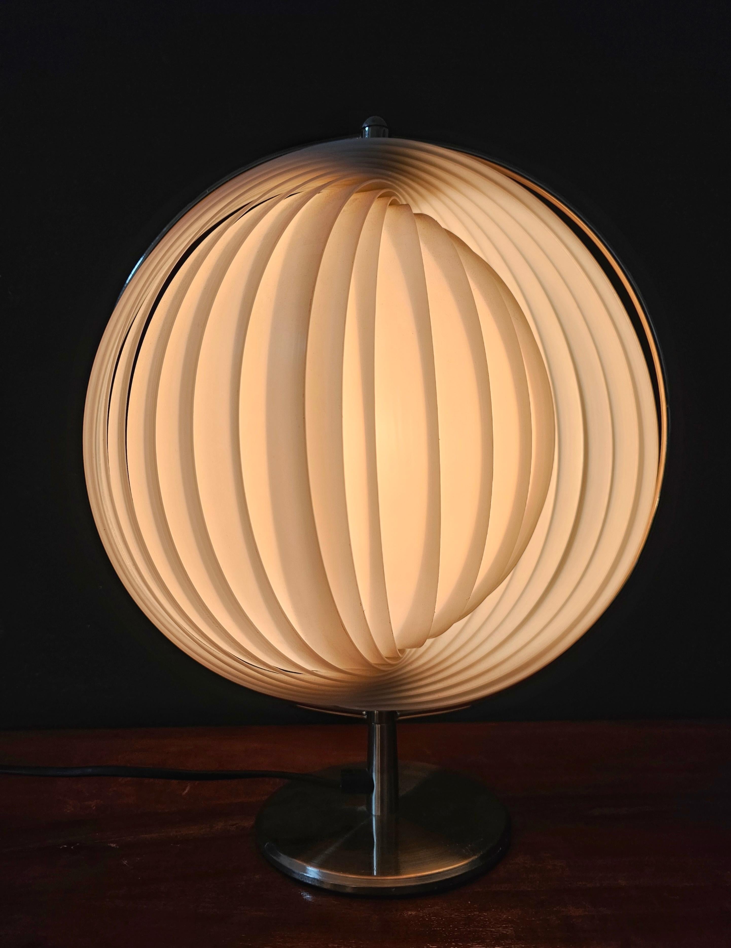Vintage Moon Lamp Kare Design style Verner Panton 1980s