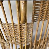 Rattan and wicker bar from the 50s and 60s