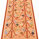 Rare Kotel Kilim "Tree of Life" Vintage Peach Background - 208 x 118 cm