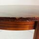Vintage Scandinavian dining table - rosewood - extension cords