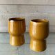 Lot de 2 tasses mug vintage