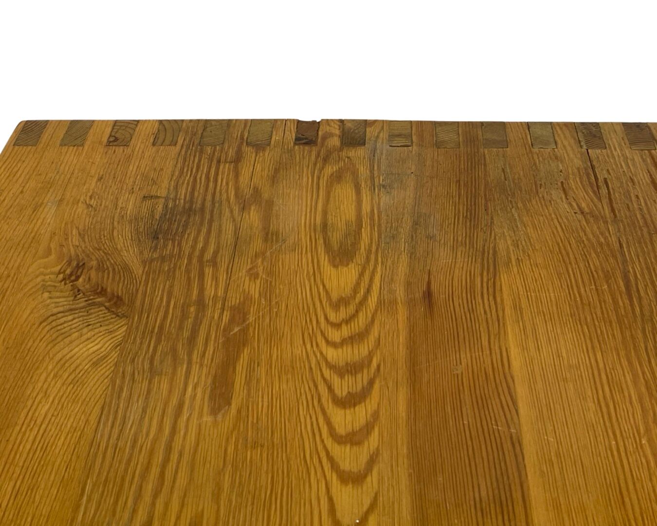 Vintage side table Ate van Apeldoorn Pine wood 1970s Dutch Design