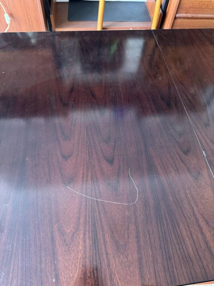 Table à manger attribuée à Giovanni Offredi pour Saporiti, années 1970.