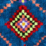 Boujaad style rug set vintage design, name: Life Back 170 cm / 210 cm.