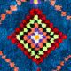 Boujaad style rug set vintage design, name: Life Back 170 cm / 210 cm.