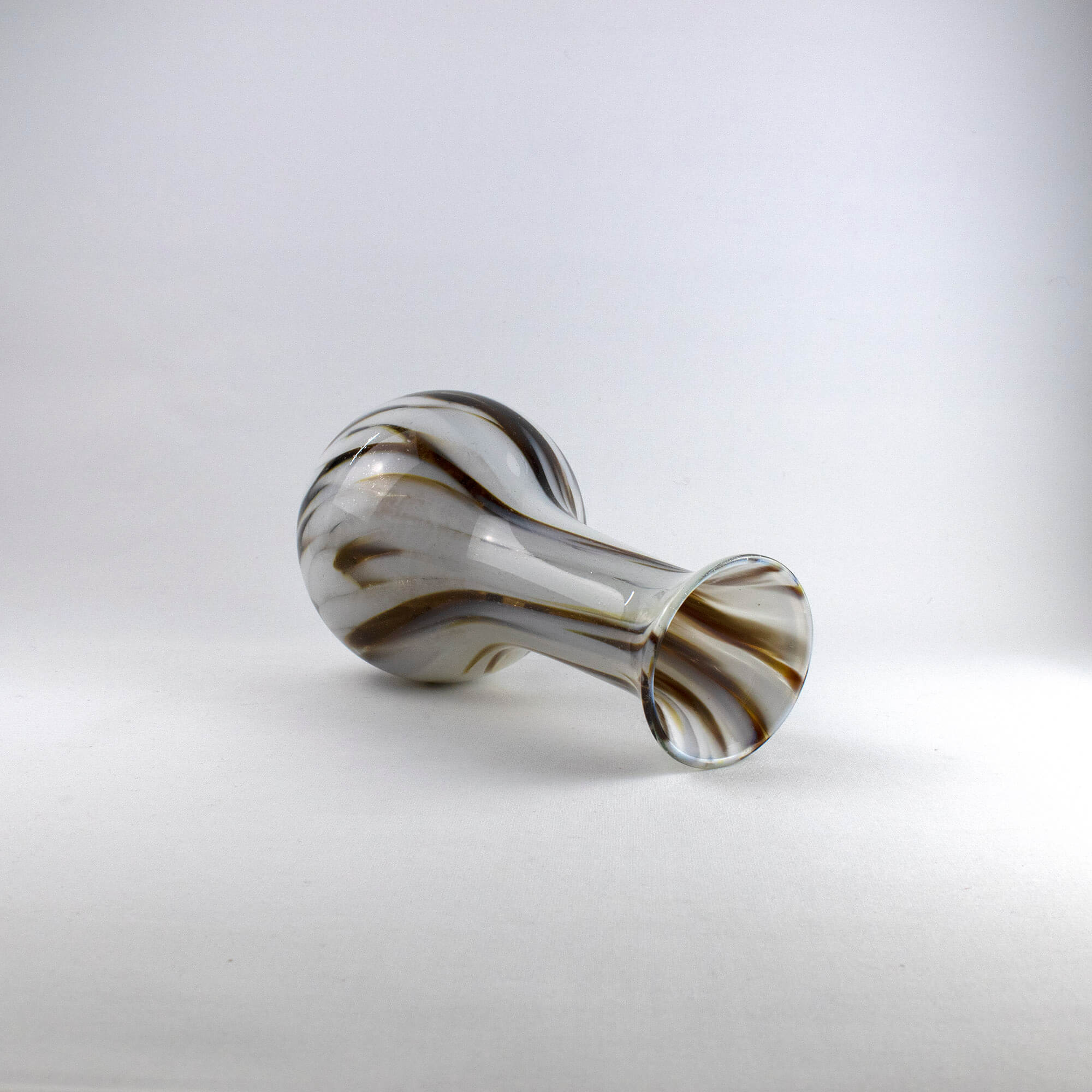 Murano Glass Vase by Carlo Moretti for Opaline Florence 1970s