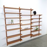Deens Poul Cadovius Royal System modulair teak wandsysteem Cado