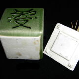 Candle in ceramic