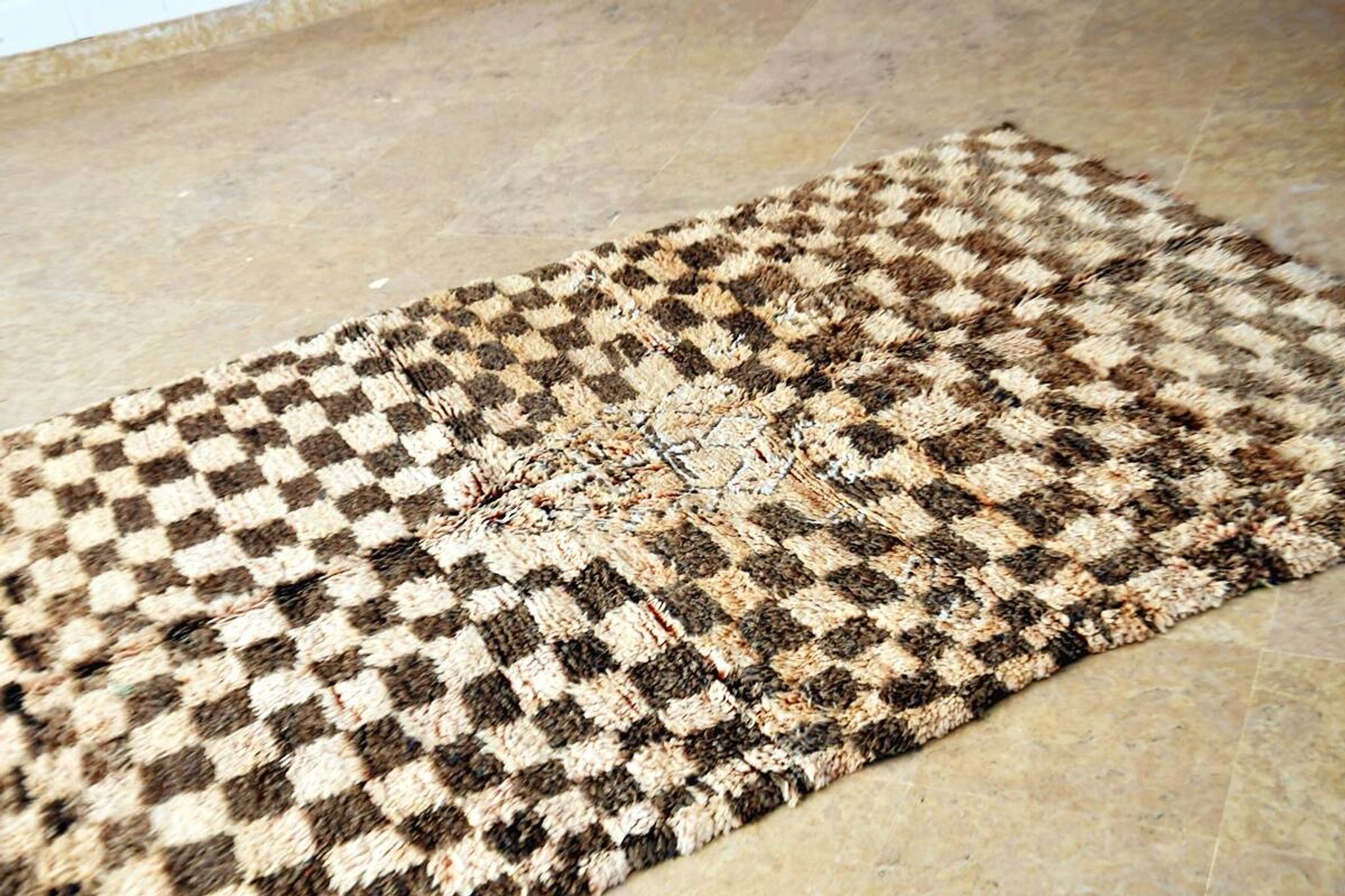 Vintage Zemmour Berber rug