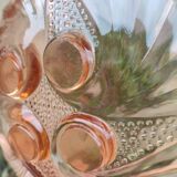 Art Deco glass cup by Rosaline France