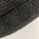 Coussin en natté de laine proche Kvadrat noir