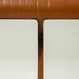 Mario Bellini, for B&B Amanta armchair in leather. Around 1970.