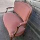 Banquette de Style Louis XV en noyer
