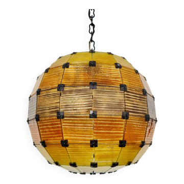 Amazing Colorful Glass Ball Pendant Lamp