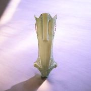 Set of 2 Art Nouveau Barbotine vases - Keller and Guerin