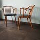 Pair of Scandinavian style armchairs, Antonin Suman, for TON, Czech Meal, 70s