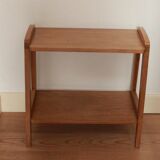 1970 solid oak console