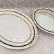 Two luxury porcelain service dishes art japan