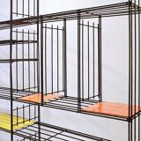 Room divider/bookcase by Tjerk Reijenga for Pilastro - Holland 1960