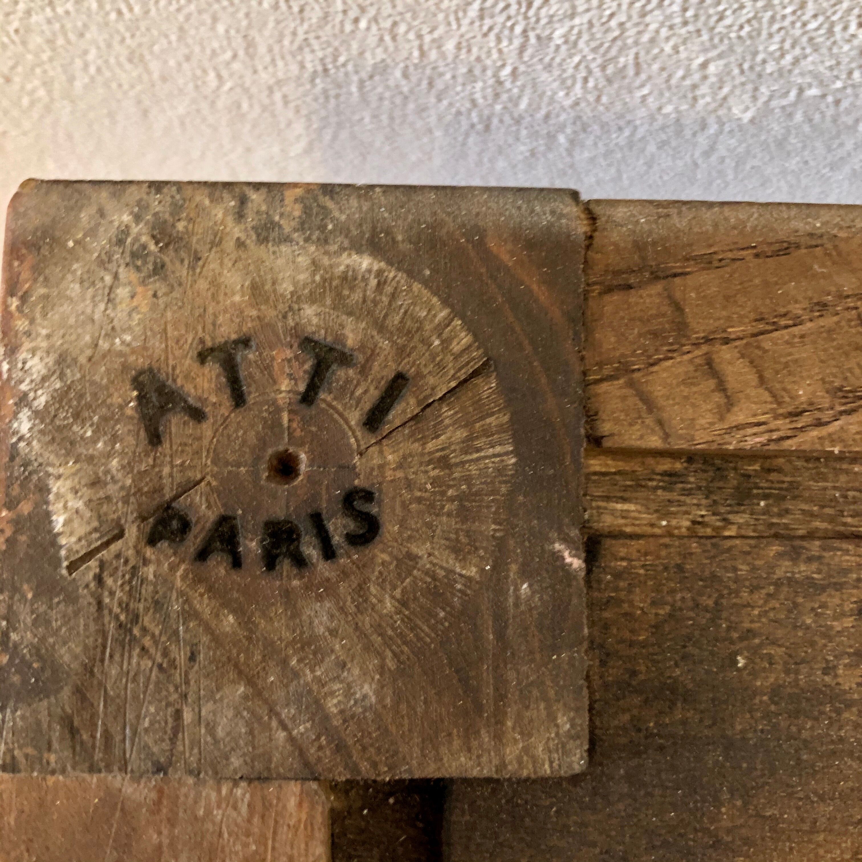 Louis XVI-style console stamped Atti