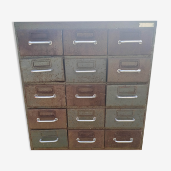 Cabinet 15 drawers flambo industrustri paris