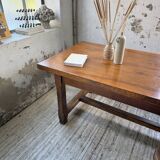 Rustic farmhouse table, solid oak, 2m