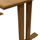 Vintage shaker dining table in oak minimalist design 70's