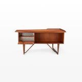 Freestanding Boomerang Writing Desk by Peter Løvig Nielsen for Løvig, 1960s