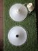 2 scalloped opaline suspensions