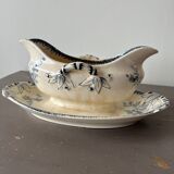 Sauce boat U & Cie Sarreguemines model “currants”